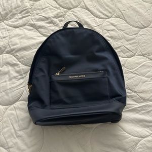 michael kors morgan md backpack navy blue